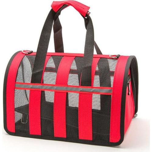 Breathble outdoor Dog Cat bags travel pet corduroy colorful cat carrier bag Colorful Handbag S/M Size Pet Bag pet carrier