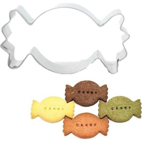 Candy Shape Cookie Tools Cake Stencil Kitchen Cupcake Decoration Template Mold Cookie Coffee Stencil Mold Baking Fondant