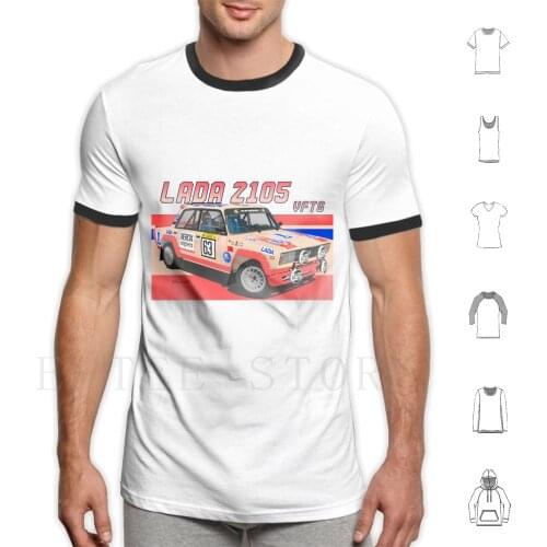 Lada 2105 Vfts T Shirt Diy Big Size 100% Cotton Kangoo Koleos Captur Sandero Master Espace Fluence Kwid Car Logan Clio 2019