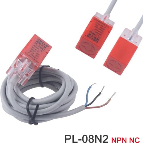 1pc Inductive Proximity Sensor PL-08N2 DC NPN 3 Wire NC DC6-36V Detection Distance 8mm Proximity Switch Sensor switch