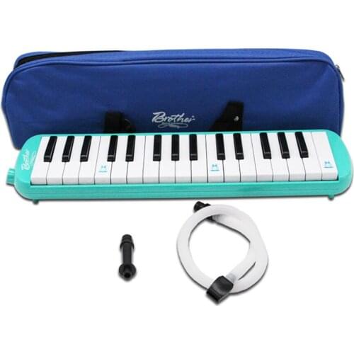 Piano Style 32 Keys Melodica Children Students Beginners Musical Instrument Harmonica Mouth Organ Portable Harmonica Pianica