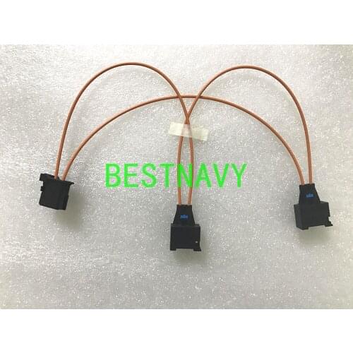 MOST Optic Fiber Jumper Cable Multimedia Connectors 2 Female to 1 male For Audi BMW Benz Porsche Amplifier unit