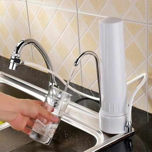 Tap Water Purifier Water Filter for Kitchen Household Tap Front Faucet Drinking Filtro De Agua Replacement Filter