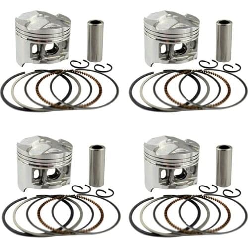 Motorcycle Cylinder Bore Size 48.5 48.75 49mm Piston Rings Kit For Honda CBR250 CBR14 CBR17 MC14 MC17 KT7 CBR KT 14 17 250