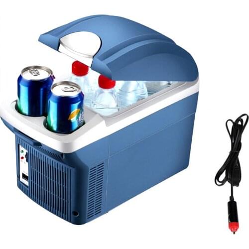 8L Mini Portable Cooling Warming Refrigerators Auto Fridge Freezer Insulation Box Dual Use Cooler Warmer For Home Auto Car Picnc