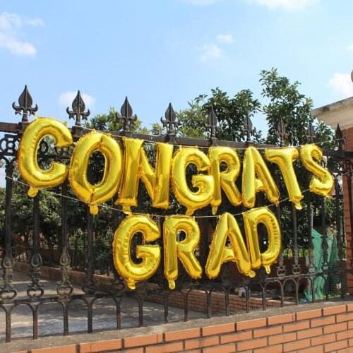 Congrats Grad Class of 2019 Graduation balloons Banner CONGRADULATIONS Congratulations End Of School Party Bunting