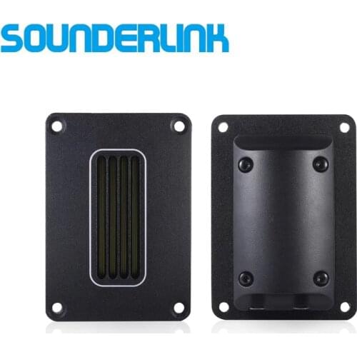 Sounderlink 2PCS/lot 94dB 15-30W Power HiFi defniition Speaker ribbon tweeter for DIY monitor audio speaker system