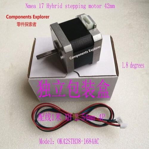 Nema 17 Stepper motor 1.68A OK42STH38-1684AC 3D printer motor and CNC XYZ