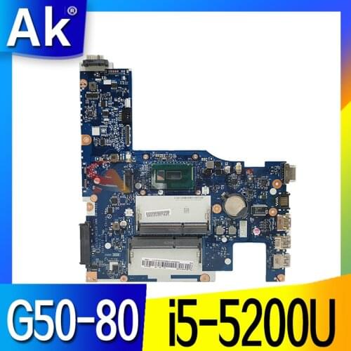 Computer System Board For Lenovo 15.6" G50-80 W/ i5-5200U 2.2GHz Motherborad NM-A362 5B20H14371