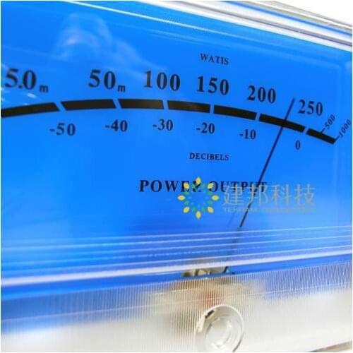 Power Amplifier VU meter DB level Header indicator Peak DB table for McIntosh