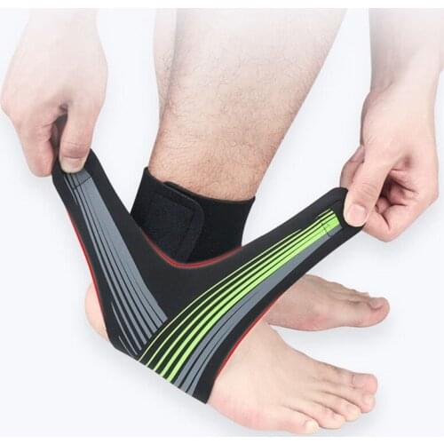 1 PCS Adjustable Anti-Sprain Ankle Protectors Brace Hiking Running Compression Foot Safety Ankle Guards Strap Supports