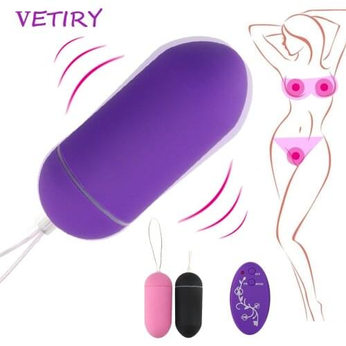 VETIRY 10 Speed Vibrator Remote Control Vibrating Egg Sex Toys for Women G-spot Massage Stimulator Female Masturbation Sex Shop