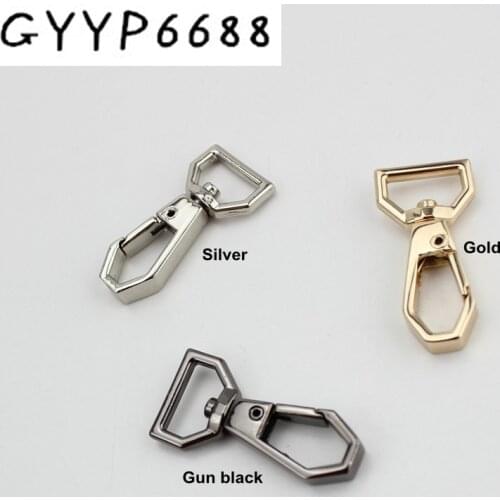 100pcs 10mm 13mm 4 colors trigger small snap hook bronze metal trigger snap hook swivel clasp hooks Hardware Accessories