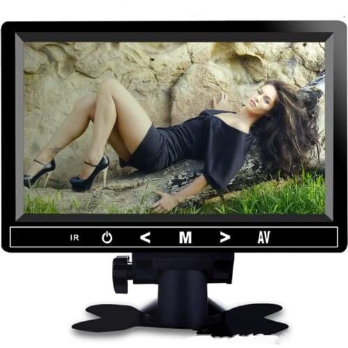 7 Inch 800 * 480 Car Desktop HD Display Monitor Car Desktop Style Car MP5 Display Reversing Image Parking System Monitor