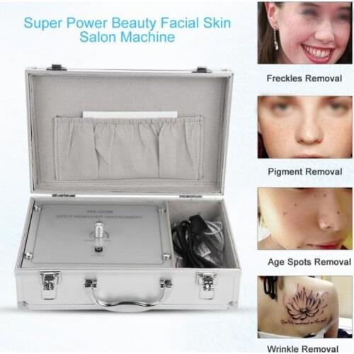 Freckles Pigment Age Spots Wrinkle Removal Spot Blackhead Machine Facial Skin Remover Machine Tattoo Supplies Acne Pore Cleaner