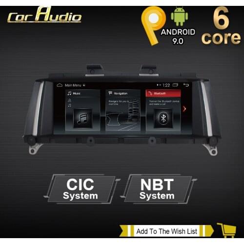 Android 10.0 64G+4GB Car Auto Interface BOX for BMW X1 X3 X4 X5 X6 F48 F25 F26 F15 NBT system GPS Navigation System Mirrorlink