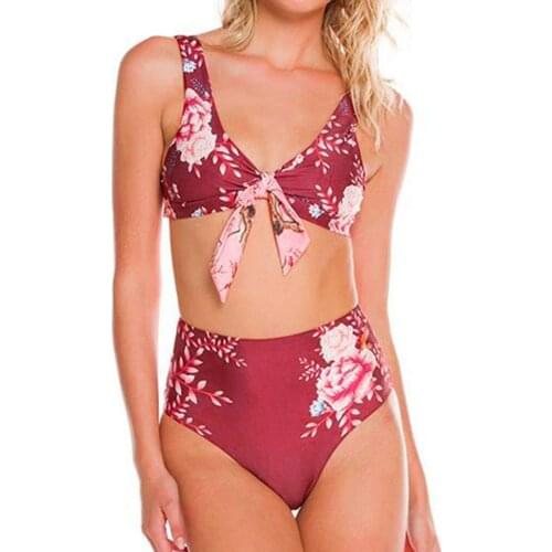 Bikini 2020 Print Swimsuit Women Swimwear Push Up Bikini Set Patchwork Biquini Brazilian Summer Beach Bathing Suit Swim #W