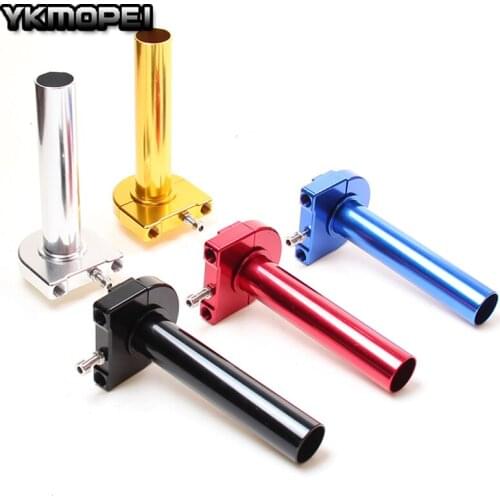 Universal 22mm 7/8" CNC Aluminum Accelerator Throttle Twist Grips Handlebars Motorcycle