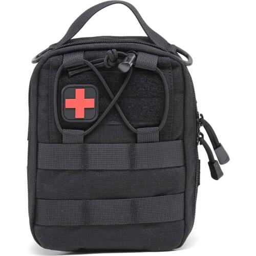 Nylon First Aid Bag Tactical Molle Medical Pouch Emergency EDC Rip-Away Survival Utility Car First Aid Bag Outdoor Supplies