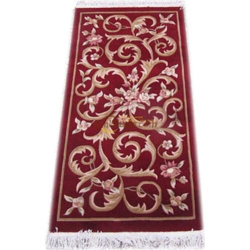 3d carpetwoven wool carpet luxury carpet french knotted Plush savonery Made To Order woven wool carpetfor carpet