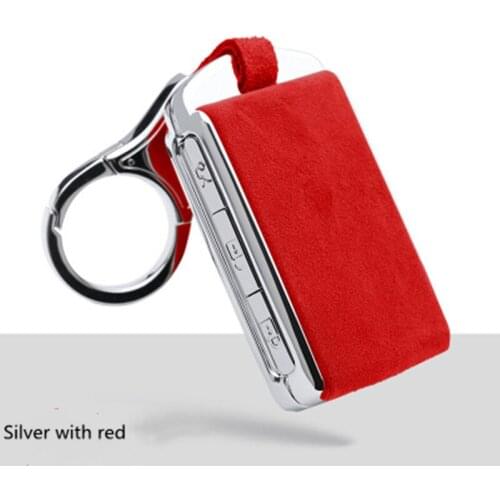 Alloy Leather Smart Car Key Case Cover Bag For VOLVO S90 V90 XC90 XC60 XC40 Key Case Cover For Car Auto Accessories
