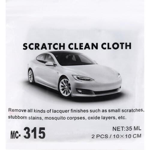 Auto Car Scratch Clean Repair Remover Nano Cloth Surface Scuffs Fix Polish