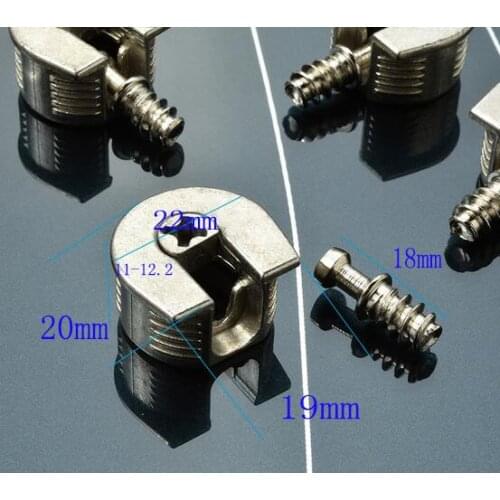 Stee plate layer connector cabinet wood cupboard embedded shelf layer joint board supporter drilling hole 20 shelving cotter