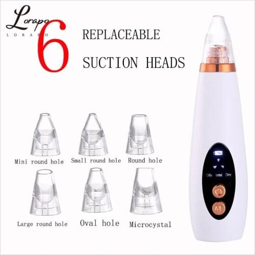 Blackhead Remover and Acne Pore Cleaner Vacuum Electric Nose and Face Deep Cleansing Skin Care + USB Rechargeable Facial Steamer