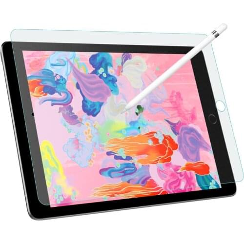 Screen Protector Like Paper for iPad 7th Gen (10.2 Inch, 2019 Releases),Paper Texture Film Anti-Glare HD Clear Scratch Resistant