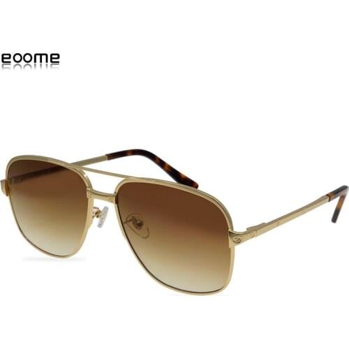 Fashion Lady New 2019 New Fashion Metal Women Sunglasses Square Vintage hot selling Fast delivery with box