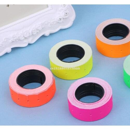 500pcs/roll Colorful Price Label Paper Tag Mark Sticker For MX-5500 Labeller