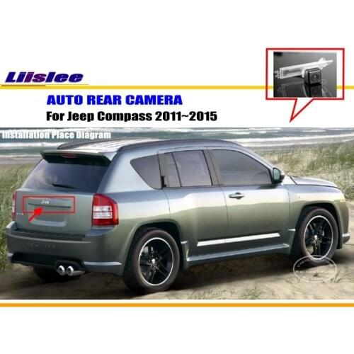 Car Rearview Camera For Jeep Compass 2011-2015 Back Up Reverse For Jeep Accessories HD CCD CAM