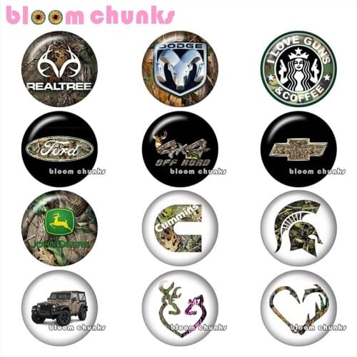 Car Round photo glass cabochon demo flat back Making findings 12mm/18mm/20mm/25mm B1097