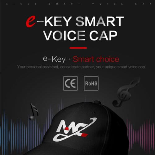 SITU E-key Smart Voice Cap Bluetooth Hat Earphone Hip Hop Baseball Cap Bone Conduction Earphone Streetwear Caps