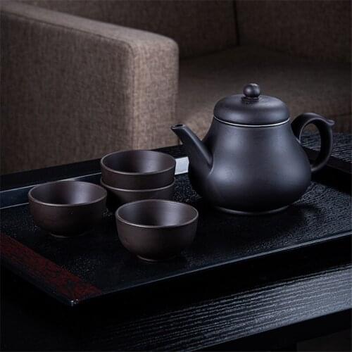 Yixing Purple Clay Teapot Large Capacity Stainless Steel Filter Single Pot Ceramic Teapot Tea Maker Household Kungfu Tea Set