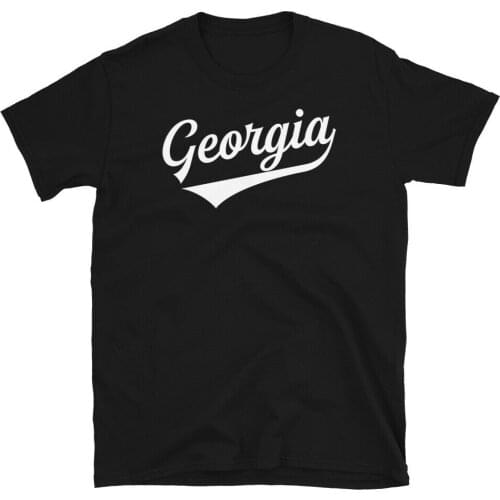 Retro State of Georgia Atlanta Savannah Peach State Short-Sleeve Unisex T-Shirt