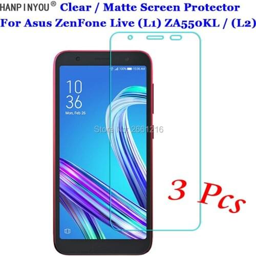 HANPINYOU Screen Protectors For Asus ZenFone Live L1