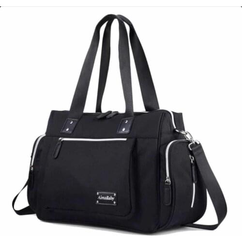 Mom Travel Baby Stroller Diapers Changing Mummy Maternity Diaper Tote Bag Organizer Wickeltasche Messenger Bags