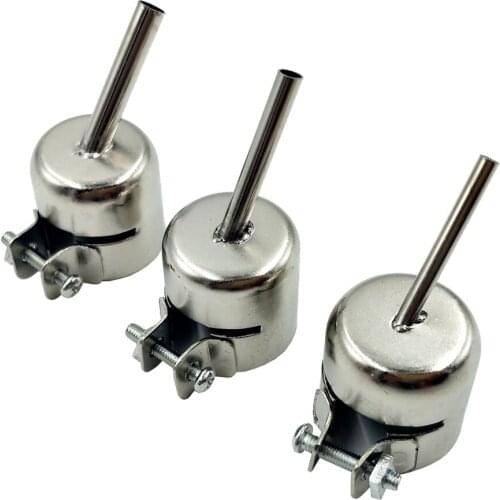 Hot Air Gun Nozzle 45 Degree Tilt BGA Nozzle Welding Accessories For YIHUA SAIKE LUKEY 850 852D+ 850/852 Series