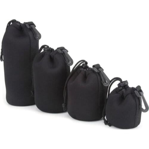 Camera Neoprene DSLR Lens Soft Pouch Protector Case Bag For Canon Nikon Sony Hot Sale