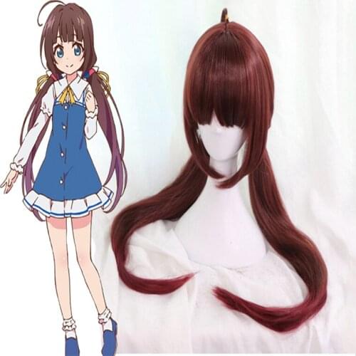 New Anime Ryuoh no Oshigoto! Cosplay Wig Hinatsuru Ai Wigs Halloween Carnival Women Cosplay Wigs The Ryuos Work Is Never Done