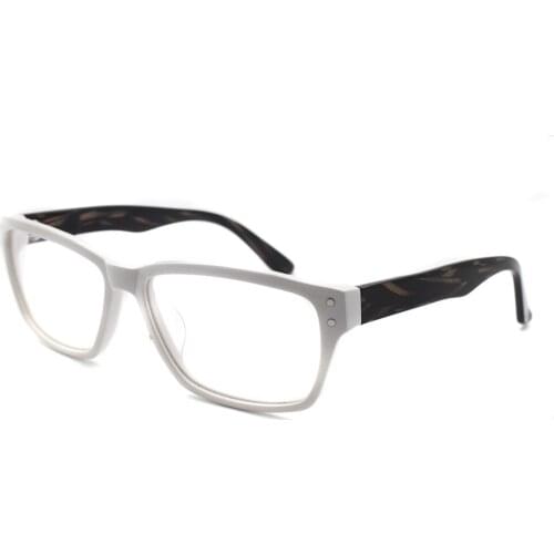 New Eyeglasses Frames Eyewear white Ellipse Acetate Reading Men abd Women Vintage Prescription Fashion 19501