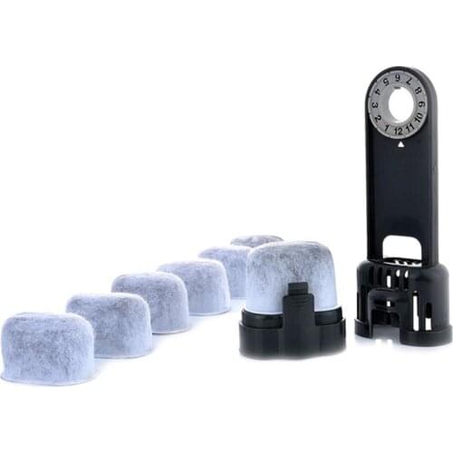 6Pcs Activated Charcoal Water Filters Replacement Water Filters For Cuisinart Coffee Machine BES980 BES920 BEP920 BES840 BWF100