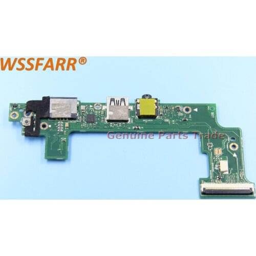 Original FOR EEE X101 X101H X101CH USB Audio Port Board Ethernet Board 69NA3PC10B01 100% tested ok