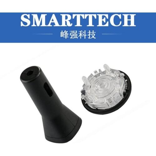 Plastic flashlight enclosure injection moulding
