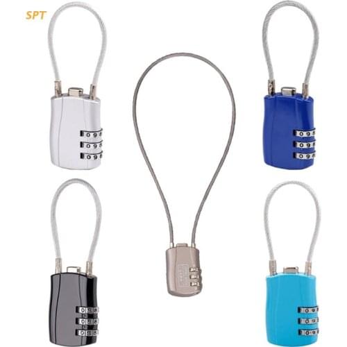 Durable Password Bicycle Locks Anti-theft Helmet Lock for Scooter Motorcycle Portable Mtb Road Bike Lock Cable XX