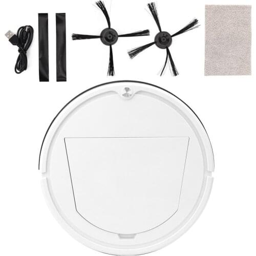 Wireless Robot Vacuum Cleaner Household Cleaning Sweeper Wet and Dry Floor Mopping Cleaner robot aspirador Mini USB Charging