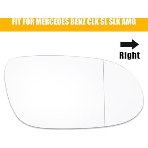 X Autohaux 1 Side Rearview Mirror Glass Adhesive for Mercedes Benz CLK SL SLK AMG MODE 1998-2009