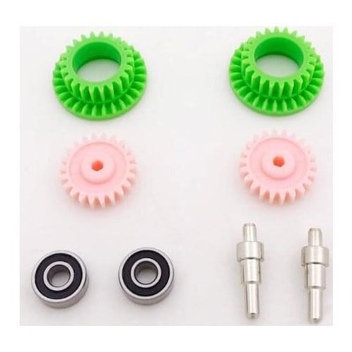 1Set Gear For MA Chassis 3.5:1 Customised Counter Gear Pinion With 830 Bearing 15349 Spare Parts For Tamiya Mini 4WD Car