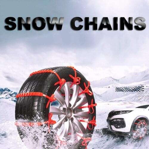 10pcs/set Car Universal Anti-skid Snow Chain Off-road Vehicle Emergency snow Ties car wheel hub spike